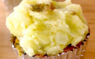 Healthy Meatloaf Bits with Potato Topping