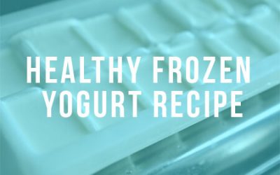 Healthy Frozen Yogurt Recipe with 4 Simple Ingredients
