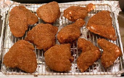 Flaxseed Breaded Chicken Recipe – Healthy Mini Schnitzels